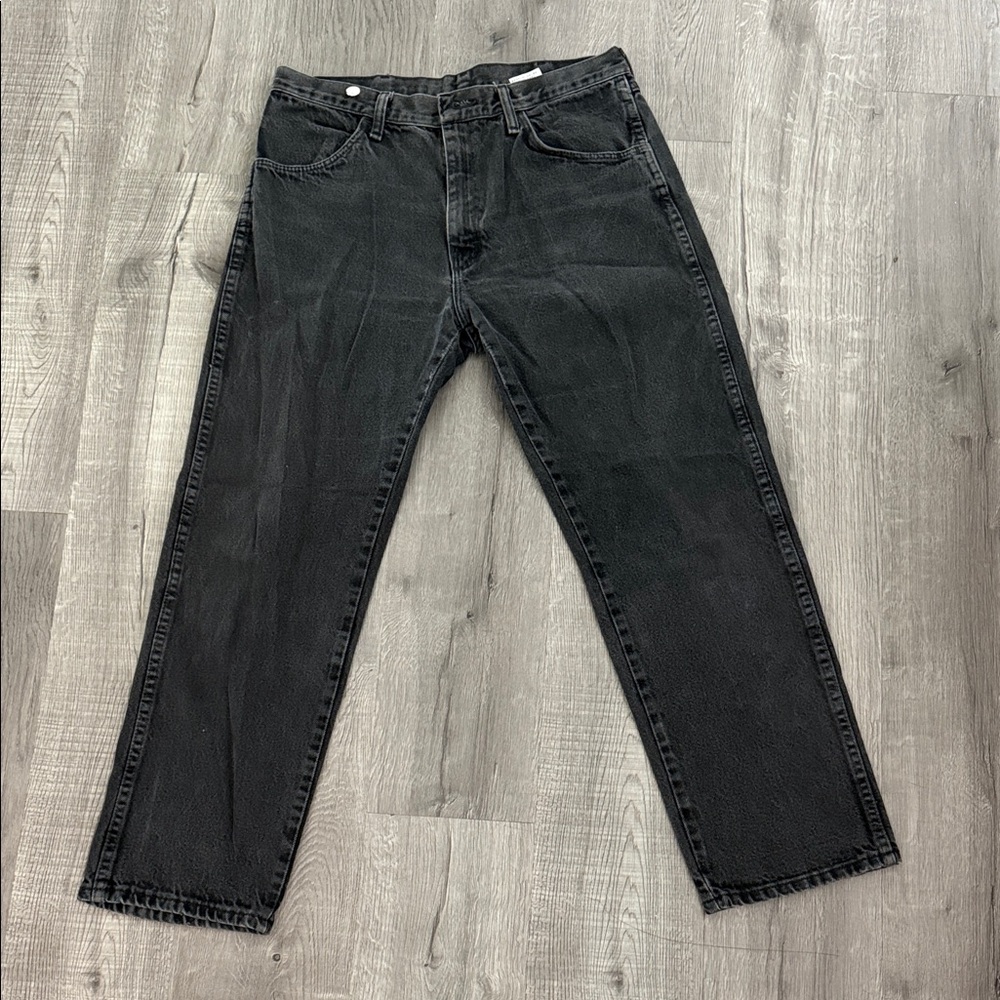 Rustler High-Rise Black Men's Jeans